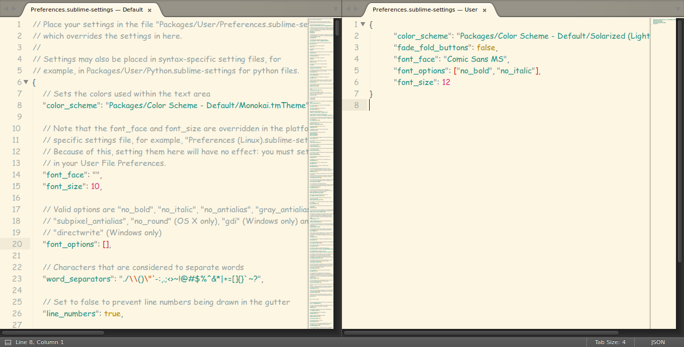 Настройка Sublime Text 3
