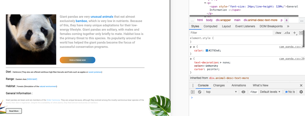 Отредактированный в DevTools CSS-файл