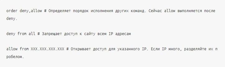 Защитим админку от вредоносных запросов