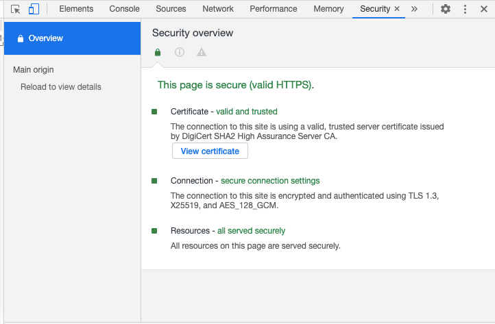 Проверка сайта на соответствие стандартам безопасности