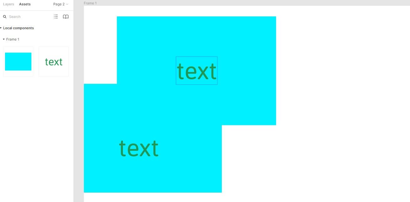 Добавление компонентов в коллекцию редактора Figma