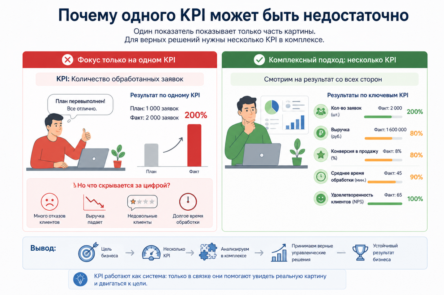 Почему одного KPI мало