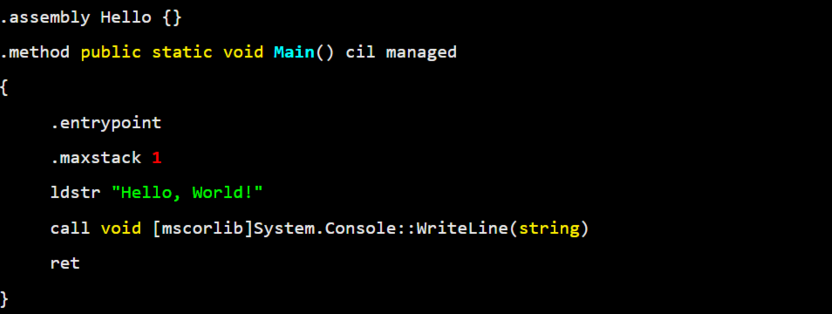 Промежуточный байт код