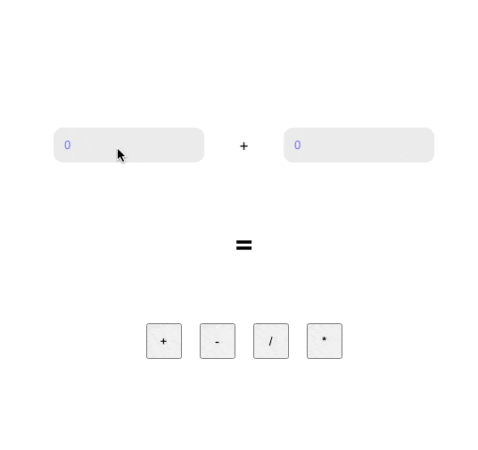 Приложение калькулятор на базе JavaScript