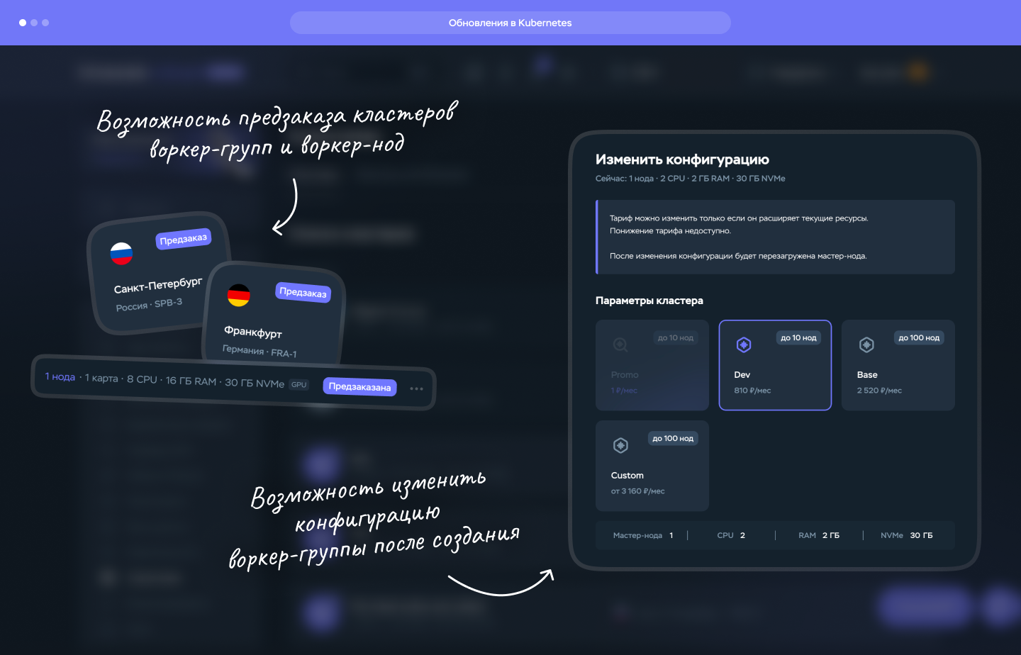 Обновления k8s